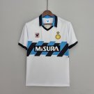 Inter Milan 1990/91 jersey Away Retor Soccer Shirt Men