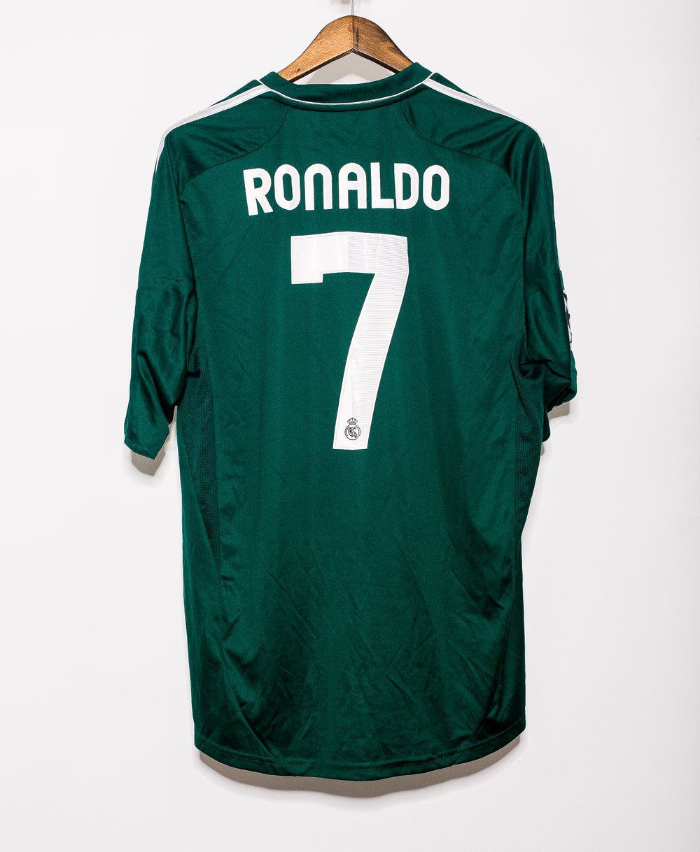 Real Madrid 2012 2013 RONALDO Shirt Jersey Away Retor Soccer Shirt Men 12/13