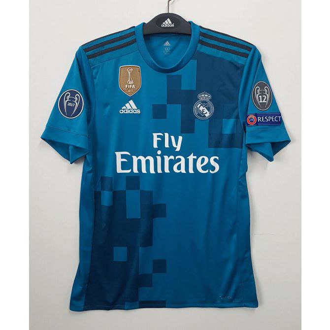 Real Madrid 2017 2018 RONALDO 7 Jersey Away Retor Soccer Shirt Men 17/18