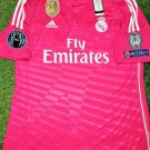 Real Madrid 2014 2015 RONALDO 7 Shirt Jersey Away Retor Soccer Shirt Men 14/15