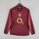 Arsenal Shirt Jersey 2005/06 Home Retro Shirt Jersey Soccer Shirt Men 05/06 Arsenal Shirt Jersey