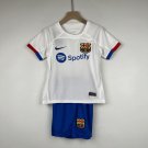Barcelona Shirt Jersey Kids Away 23/24 Soccer Shirt Shirt Jersey Kids