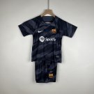 Barcelona Shirt Jersey Kids Goalkeeper 23/24 Soccer Shirt Shirt Jersey Kids