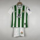 Real Betis Shirt Jersey Kids Home 23/24 Soccer Shirt Kids Shirt Jersey