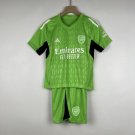 Arsenal Shirt Jersey Kids Goalkeeper 23/24 Soccer Shirt Kids Shirt Jersey