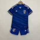 Italy Shirt Jersey Kids Home 23/24 Soccer Shirt Kids Shirt Jersey