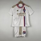 Lyon Shirt Jersey Kids Home 23/24 Soccer Shirt Kids Shirt Jersey