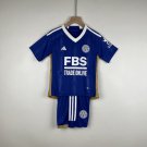 Leicester City Shirt Jersey Kids Home 23/24 Soccer Shirt Kids Shirt Jersey