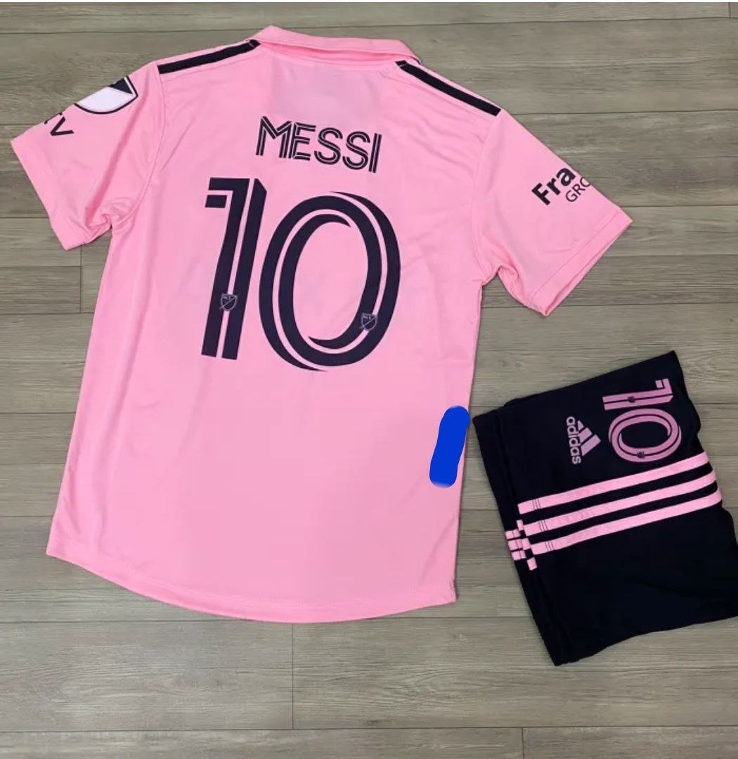 Inter Miami MESSI Shirt Jersey Kids Away 23/24 Youths Shirt Kids Shirt Jersey