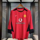 Manchester United 2002/04 M-U Home Retro Jersey Soccer Shirt Men's Jersey Retro Jersey Football