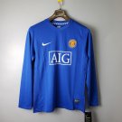 Manchester United 2007/08 M-U Away Soccer Shirt Men's Shirt Jersey Retro Shirt Jersey Football