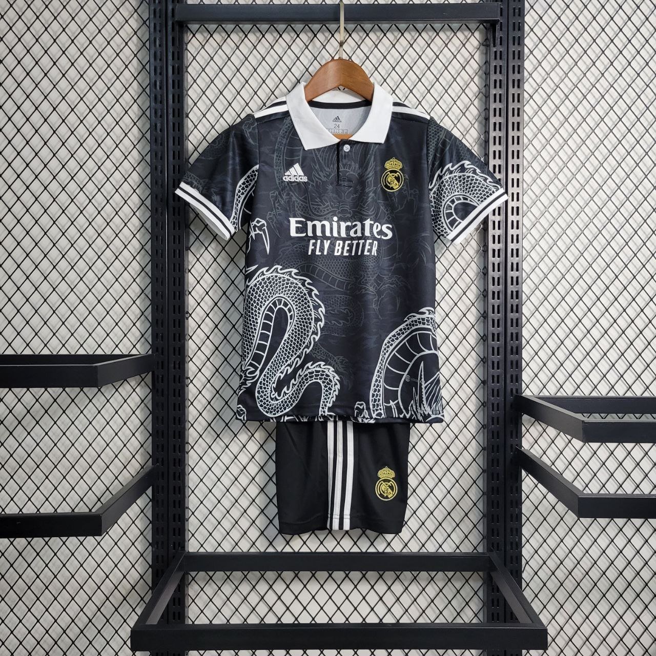 Real Madrid Dragon Shirt Jersey Kids Home 23/24 Youths Shirt Kids