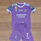 Real Madrid 2017 2018 Retro Shirt Jersey Kids Away Soccer Shirt Kids Raeal Madrid 17/18