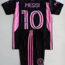 Miami Kids 23/24 Messi Away Youths Shirt Kids Shirt Jersey
