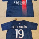 Paris Saint-Germain 23/24 LEE KANG IN 19 Home PSG Shirt Jersey