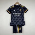 Real Madrid VINI JR 7 Kids Away 23/24 Soccer Shirt Kids Shirt Jersey