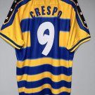 Parma 1999/00 Retro Shirt Jersey CRESPO 9 Home New Soccer Shirt Jersey