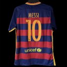 Barcelona 2015/16 Retro Shirt Jersey Messi 10 Home New Soccer Shirt Jersey barcelona 15/16