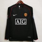 Manchester United 2007/08 Retro Jersey Jersey RONALDO 7 Away New Soccer Jersey 07/08