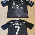 Real Madrid 2014/15 Retro Jersey Dragon Jersey RONALDO 7 Away New Soccer Jersey 14/15