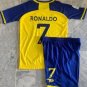 AL Nassr Shirt Jersey Kids Home 22/23 RONALDO AL Nassr Soccer Shirt Kids Shirt Jersey