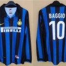 Inter Milan 1998 Retro Shirt Jersey Shirt Jersey BAGGIO 10 Home New Soccer Shirt Jersey Inter Milan
