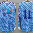Manchester United 1991 Retro Shirt Jersey Shirt Jersey 11 Away New Soccer Shirt Jersey
