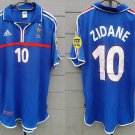 France 2000 Retro Shirt Jersey Shirt Jersey ZIDANE 10 Home
