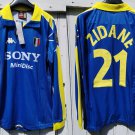 Juventus 1997 Retro Shirt Jersey Shirt Jersey ZIDANE 21 Away New Soccer Shirt Jersey