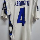 Inter Milan 2010 Retro Shirt Jersey J.ZANETTI 4 Shirt Jersey Away New