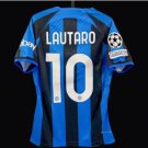 Inter Milan 23/24 Shirt Jersey LAUTARO 10 Home New Soccer Shirt Jersey
