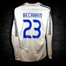 Real Madrid 2006/07 Retro Shirt Jersey Shirt Jersey BECKHAM 23 Home New Soccer Shirt Jersey 06/07