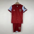 West Ham 23/24 Shirt Jersey Kids Home West Ham Soccer Shirt Kids Shirt Jersey