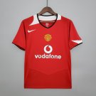 Manchester United 2006/04 Retro Shirt Jersey Shirt Jersey Home New Soccer Shirt Jersey M-U