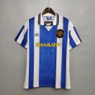 Manchester United 1994/96 Retro Shirt Jersey Shirt Jersey Away New Soccer Shirt Jersey M-U