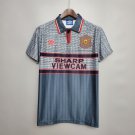 Manchester United 1995/96 Retro Shirt Jersey Shirt Jersey Away New Soccer Shirt Jersey M-U