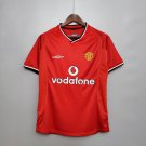 Manchester United 2000/01 Retro Shirt Jersey Shirt Jersey Home New Soccer Shirt Jersey M-U