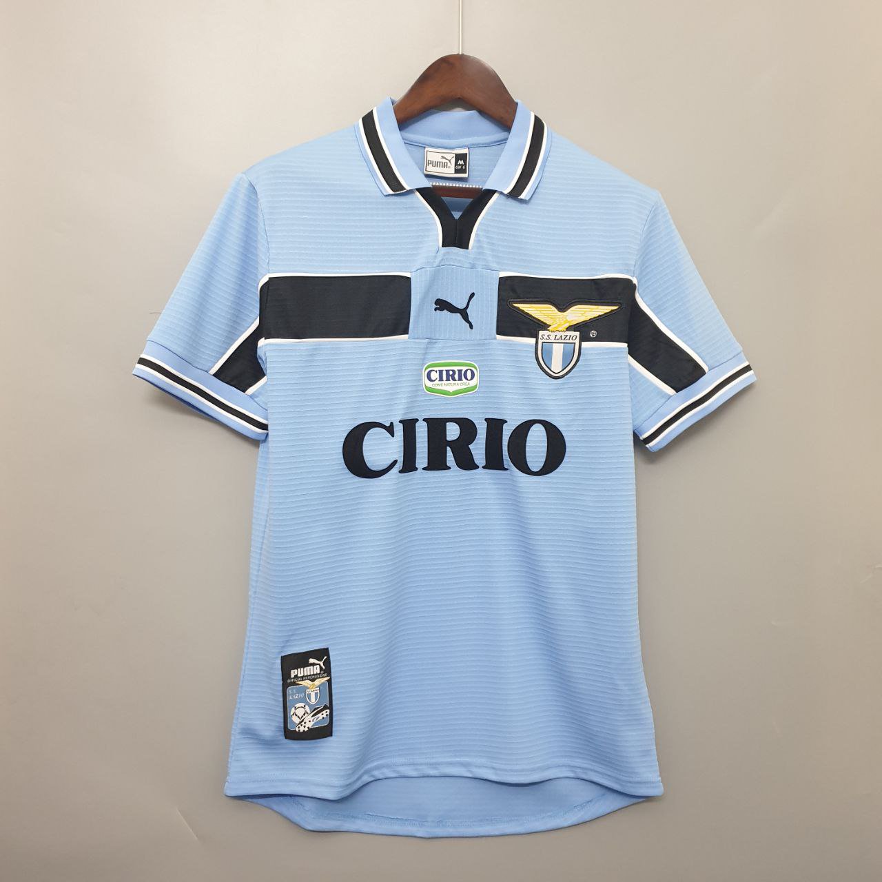 Lazio 1999/00 Retro Jersey Jersey Away New Soccer Jersey Retro Jersey Lazio 1999
