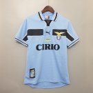 Lazio 1999/00 Retro Jersey Jersey Away New Soccer Jersey Retro Jersey Lazio 1999