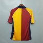 Roma 2001/02 Retro Shirt Jersey Shirt Jersey Home New Soccer Shirt Jersey Rome