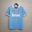 Napoli 1986/87 Retro Jersey Jersey Home New Soccer Retro Jersey Jersey Napoli 86/87
