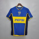 Boca Juniors 2001 Retro Jersey Jersey Home New Soccer Jersey Boca Juniors Retro Jersey