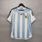 Argentina 2006 Retro Shirt Jersey Shirt Jersey Home New Soccer Shirt Jersey Retro Shirt Jersey