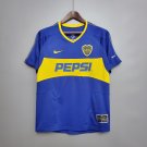 Boca Juniors 2003/04 Retro Jersey Jersey Home New Soccer Jersey Boca Juniors Retro Jersey