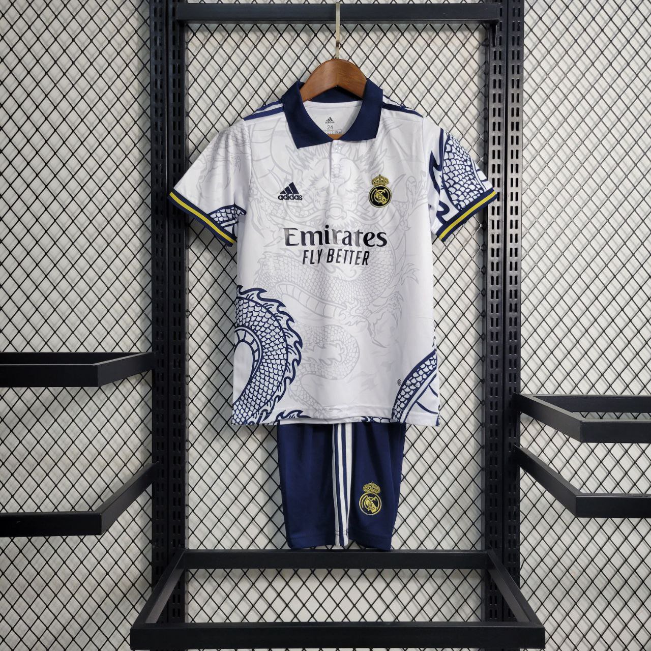 Real Madrid Dragon Shirt Jersey Kids 23/24 Shirt Kids Kit Youths