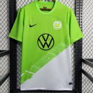 Wolfsburg Shirt Jersey 23/24 Home Soccer Shirt Shirt Jersey 2023 2024