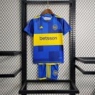 Boca Juniors 2023 2024 Shirt Jersey Kids Home children Soccer Shirt youth Shirt Jersey Kit