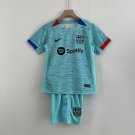 Barcelona 2023 2024 Shirt Jersey Kids Away children Soccer Shirt youth Shirt Jersey Kit