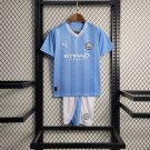 Manchester City 2023 2024 Shirt Jersey Kids Home children Soccer Shirt youth Shirt Jersey Kit