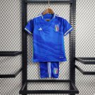 Italy 2023 2024 Shirt Jersey Kids Home children Soccer Shirt youth Shirt Jersey Kit